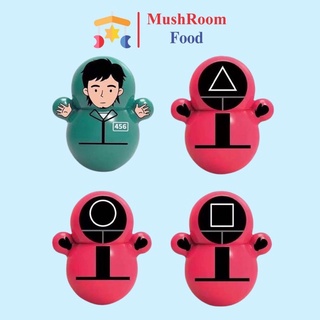 Lật Đật Squid Game Mini, Lật Đật Trò Chơi Con Mực Vui Nhộn