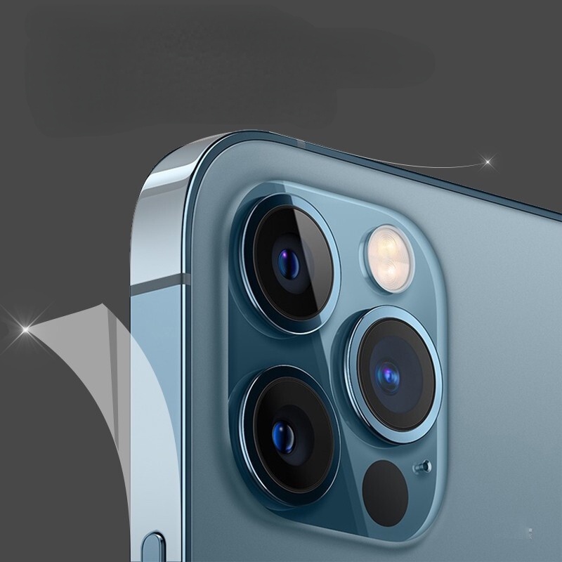 1 Cặp Film Dán TPU Mềm Trong Suốt Trái Cây Tự Động Cho Iphone