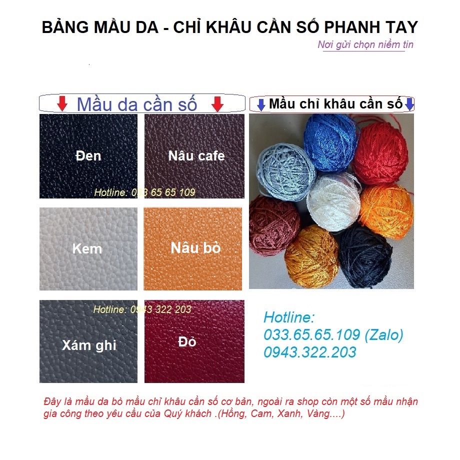 [Da bò 100%] Bọc da cần số xe tải KIA K165, K3000, K2700, K190 bằng da bò loại tốt, bảo hành 12 tháng