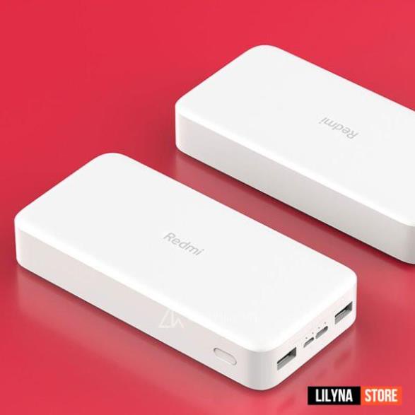 Sạc dự phòng Xiaomi Redmi 20000mAh PB200LZM BẢO HÀNH CHÍNH HÃNG 12 THÁNG 1 ĐỔI 1