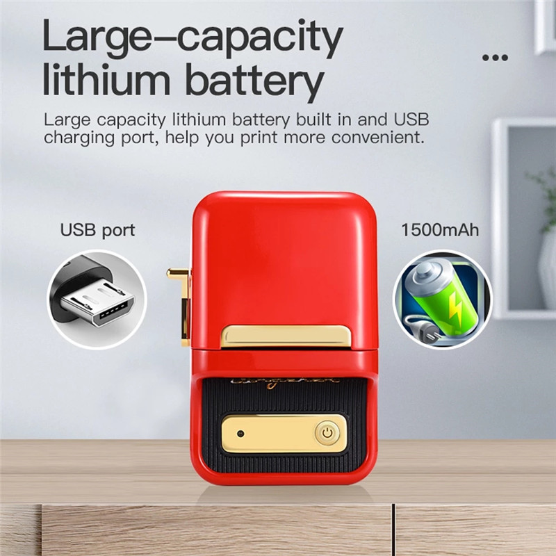 Máy in nhãn Niimbot B21 Máy in nhiệt Bluetooth cầm tay | BigBuy360 - bigbuy360.vn