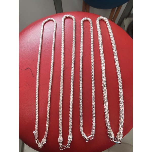 Dây chuyền bạc đầu rồng
