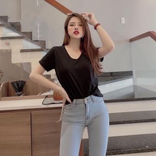 Áo thun cổ tim ♥️ FREE SHIP ♥️ Áo Gap cổ tim