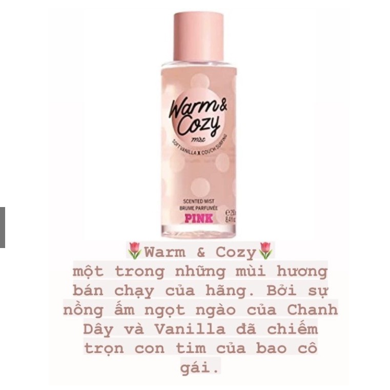 Xịt Thơm Mini Victoria's Secret Pink Body Mist