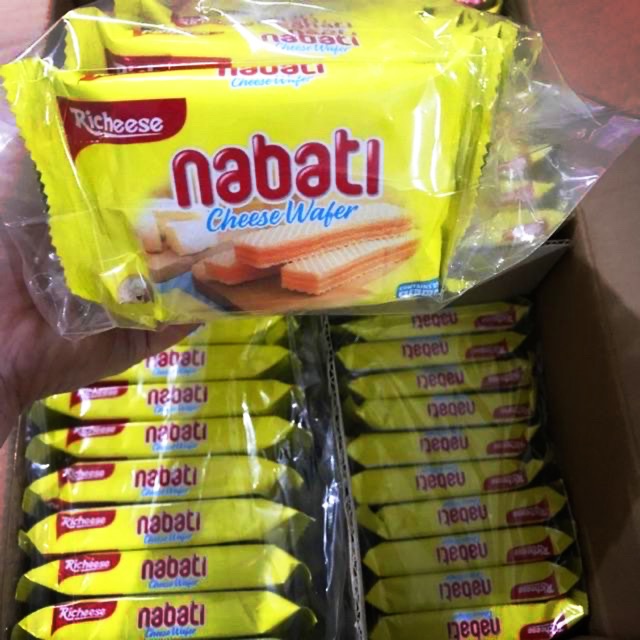 10 gói Bánh NABATI PHÔ MAI / socola 20gr * 10 gói