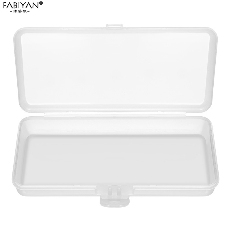 Hộp rỗng Fabiyan đựng bông/ phụ kiện làm móng bằng nhựa