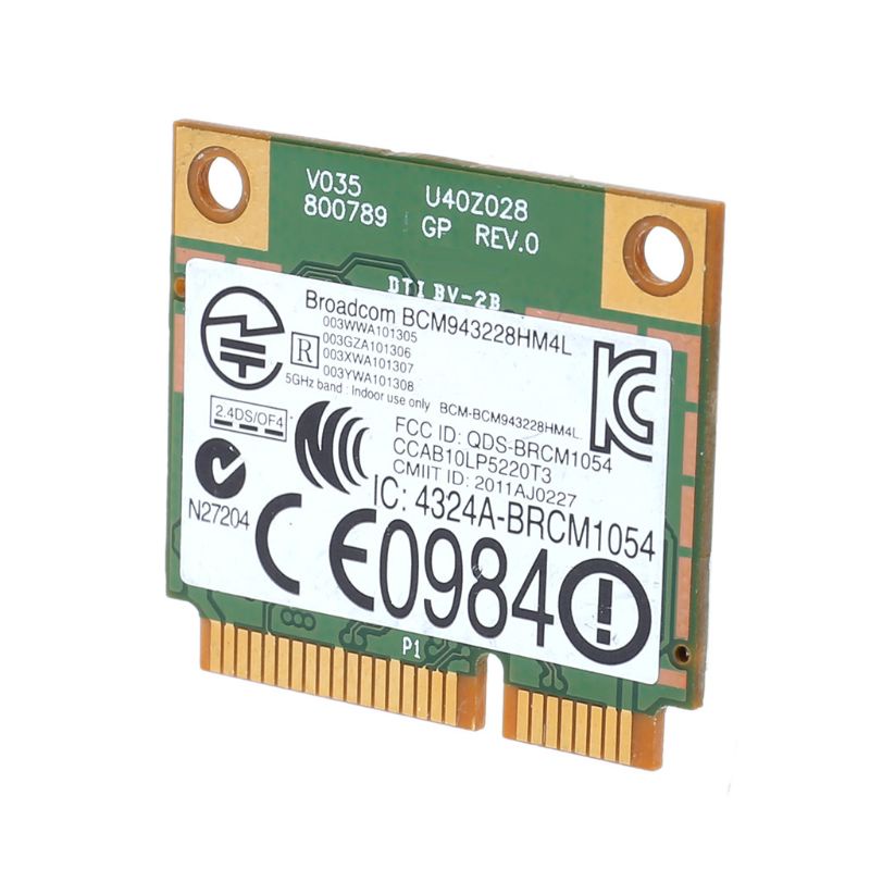 Thẻ Mạng Wifi Không Dây GODD BCM4322 802 11 DW1530 Cho E6420 E5510