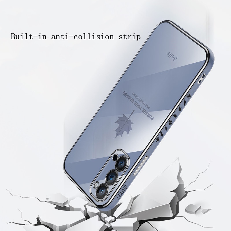 Ốp điện thoại siêu mỏng in họa tiết lá phong cho Samsung A51 A32 A52 A72 A20S A10S A21S | BigBuy360 - bigbuy360.vn