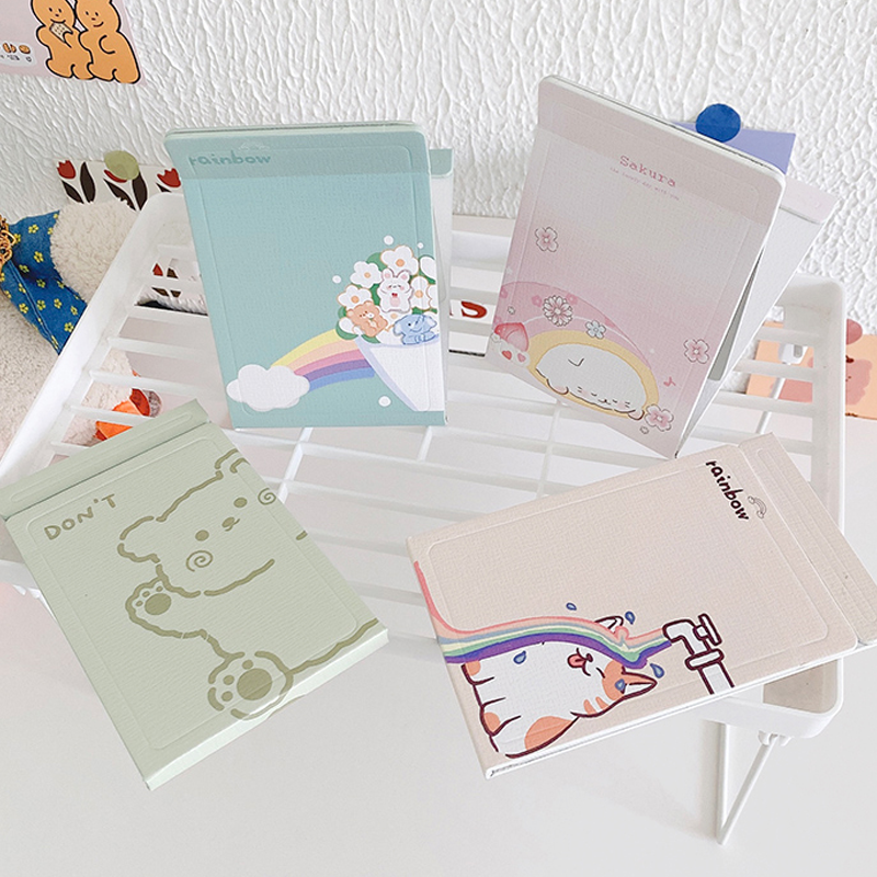 Gương Trang Điểm Gấp Gọn Tiện Dụng Phong Cách Hàn Quốc Xinh Xắn