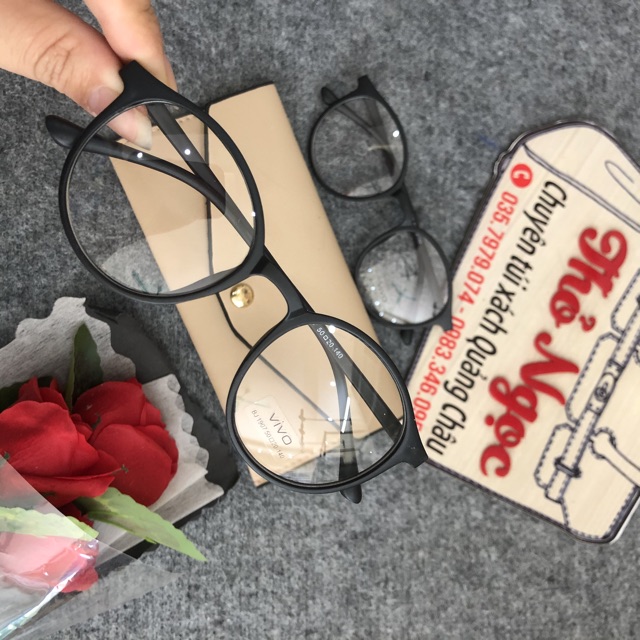 Kính Mắt Thời Trang NoBiTa Mắt Ngố Tròn Gọng Nhựa N004- Kính Thời Trang Hàng Đẹp | BigBuy360 - bigbuy360.vn