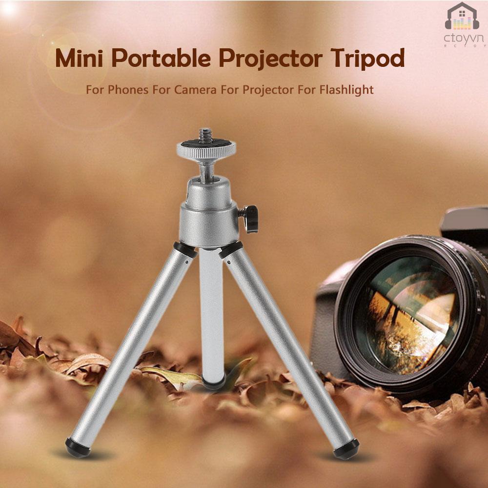 Projector Tripod Stretchable Tabletop Bracket Portable Holder Selfie Stick for Mini Projector DLP Digital Camera Smartphone
