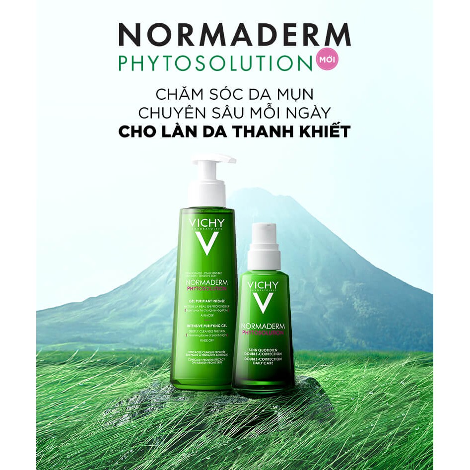 Kem Dưỡng Dạng Gel Sữa Dành Cho Da Mụn Vichy Normaderm (50ml)