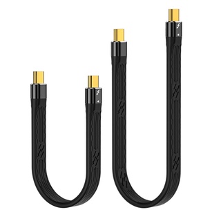 BTM Thunderbolt 4 Cable USB4 40Gbps USB C Cable Type C PD 100W 8K Cable for Laptop