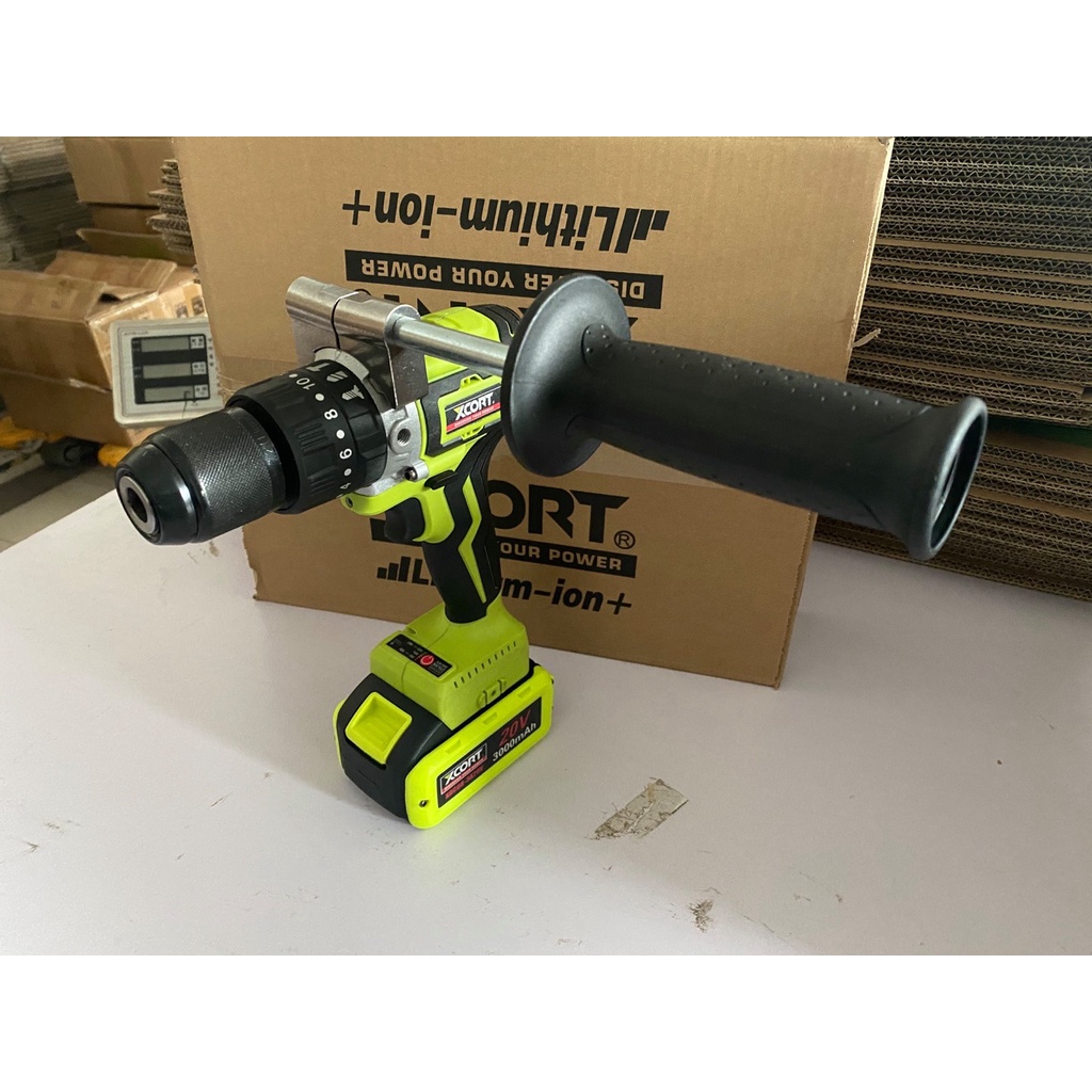 Máy khoan động lực Máy khoan dùng pin XCORT Chính Hãng