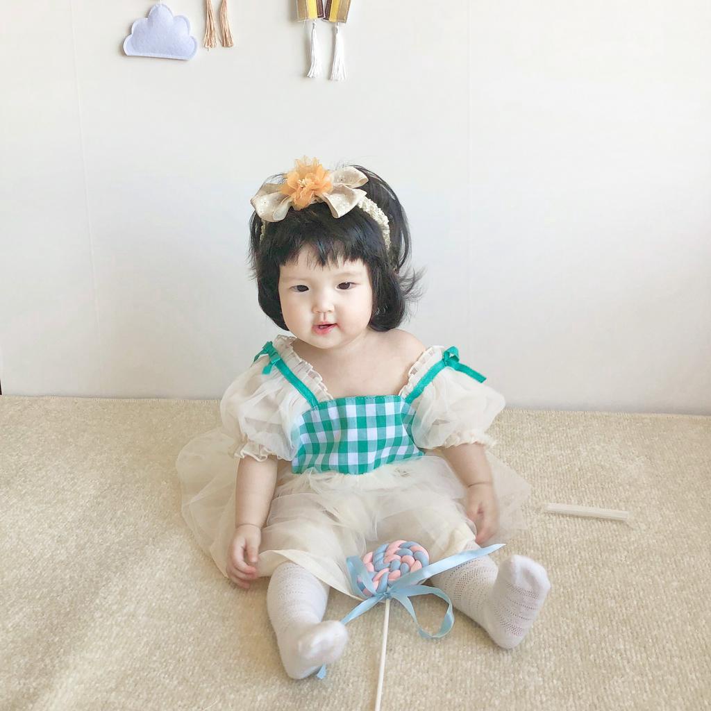 Soffny Đầm Công Chúa  Phong Cách Hàn Quốc Dành Cho Bé Gái
