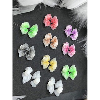 hoa bột mỹ cúc ôm đá mắt mèo(1 gói/10 bông)