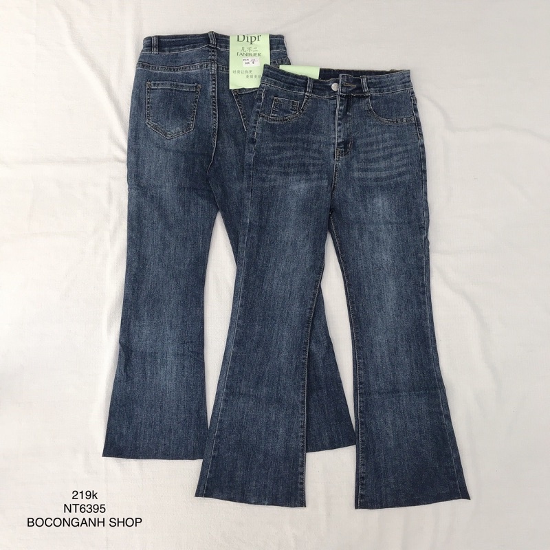 Quần Jean Ống Loe Co Giãn NT6395
