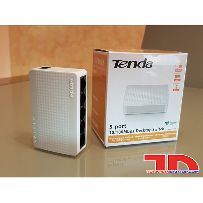 Switch 5 port - Bộ chia mạng 5 cổng tenda s105 tốc độ 100Mbps