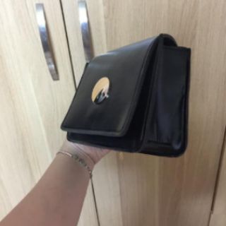 Túi đeo chéo mini phối dây xích