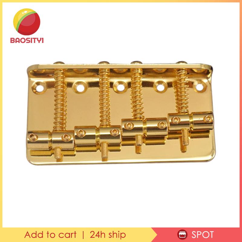 1 Bộ Cầu Đàn 4 Dây Kèm Cờ Lê Cho Đàn Guitar Bass Điện