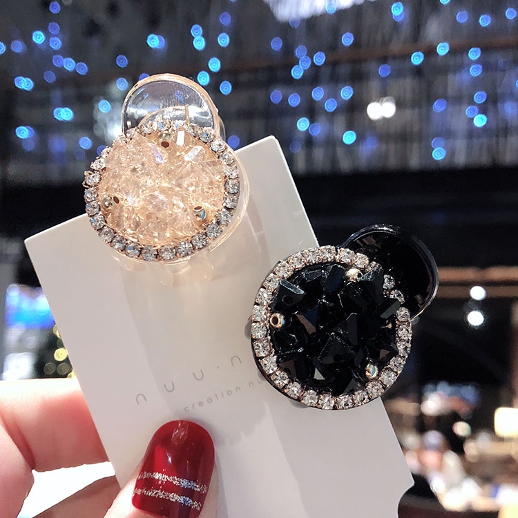 Kẹp tóc kèn trumpet đính đá thời trang