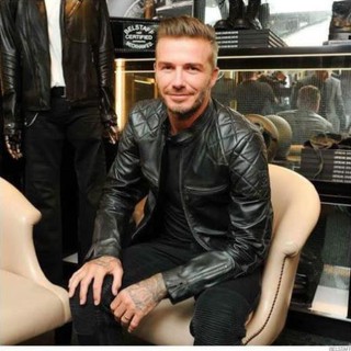 Áo da bò beckham - ndd leather