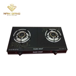 Bếp gas dương kính magic star, bếp gas mặt kính, bếp gas đôi magic