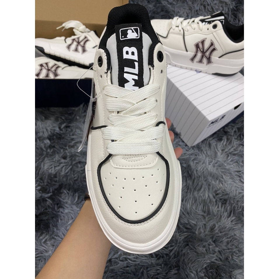 Giày MLB Chunky Liner Green, Black bản đẹp, Giày thể thao Chunky LIner NY hotrend 2022