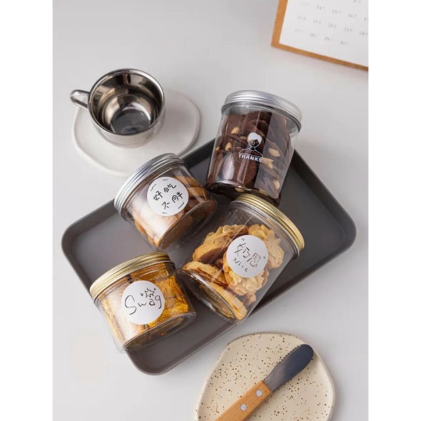 Hũ nhựa PET, hũ đựng thực phẩm, hũ nhựa nắp nhôm nhiều kích thước