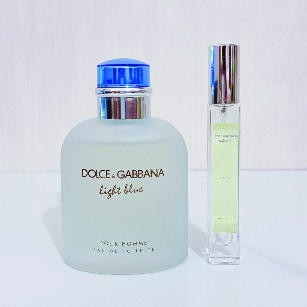 [Cam Kết Chính Hãng] Nước hoa DG Light Blue for him eau intense và edt