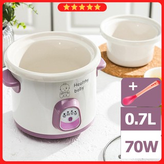 Nồi Chưng Yến Nồi Hầm Cháo Đa Năng - Dung Tích 0.7Lit