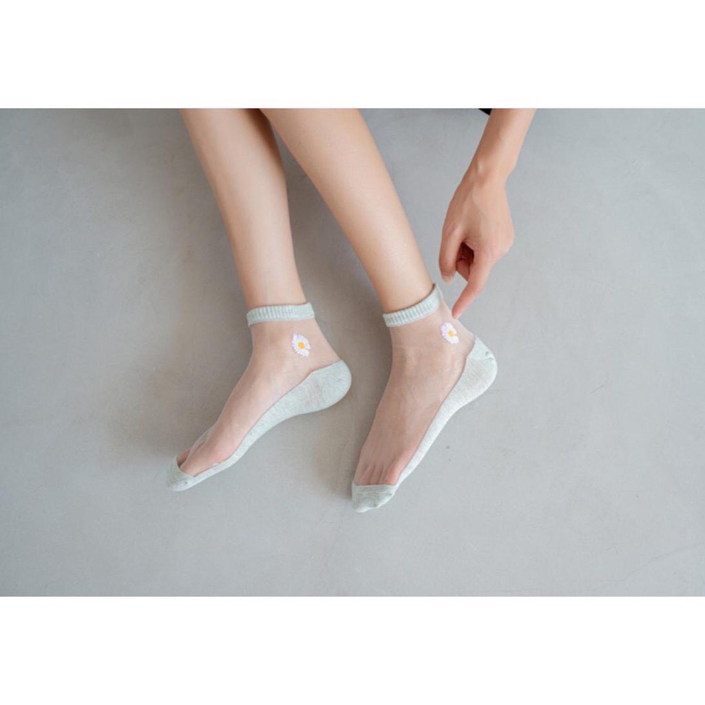 Vớ Lưới Hoa Cúc - Thiết Kế Độc Đáo