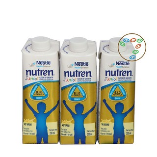[Date 04/2025] Sữa Nutren Junior Pha Sẵn Hương Vani 200ml (24 hộp)