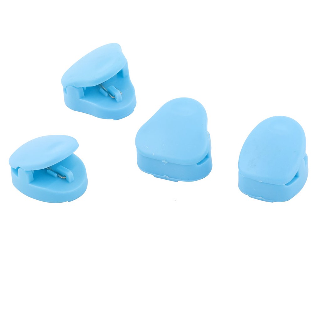 4pcs Refrigerator Magnetics Paper Recipes Note Paper Clip