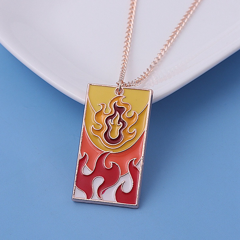 Vòng cổ Họa Tiết Hoạt Hình Demon Slayer Kimetsu no Yaiba Độc Đáo Thời Trang