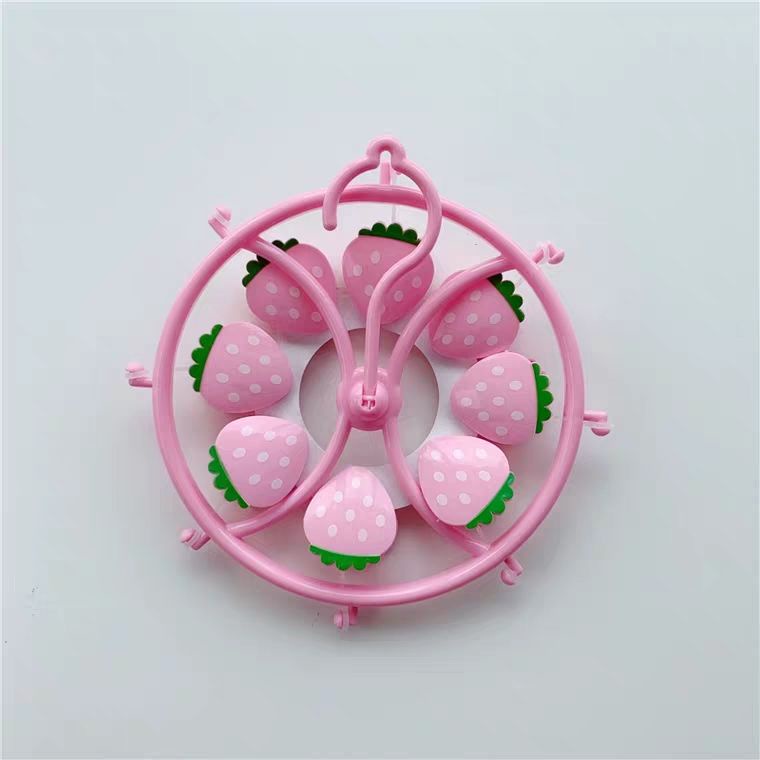 Kẹp Phơi Quần Áo Nhiều Kẹp Hình Heo Dễ Thương