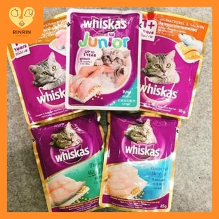 Thùng 24 gói pate whiskas cho mèo gói 85gr