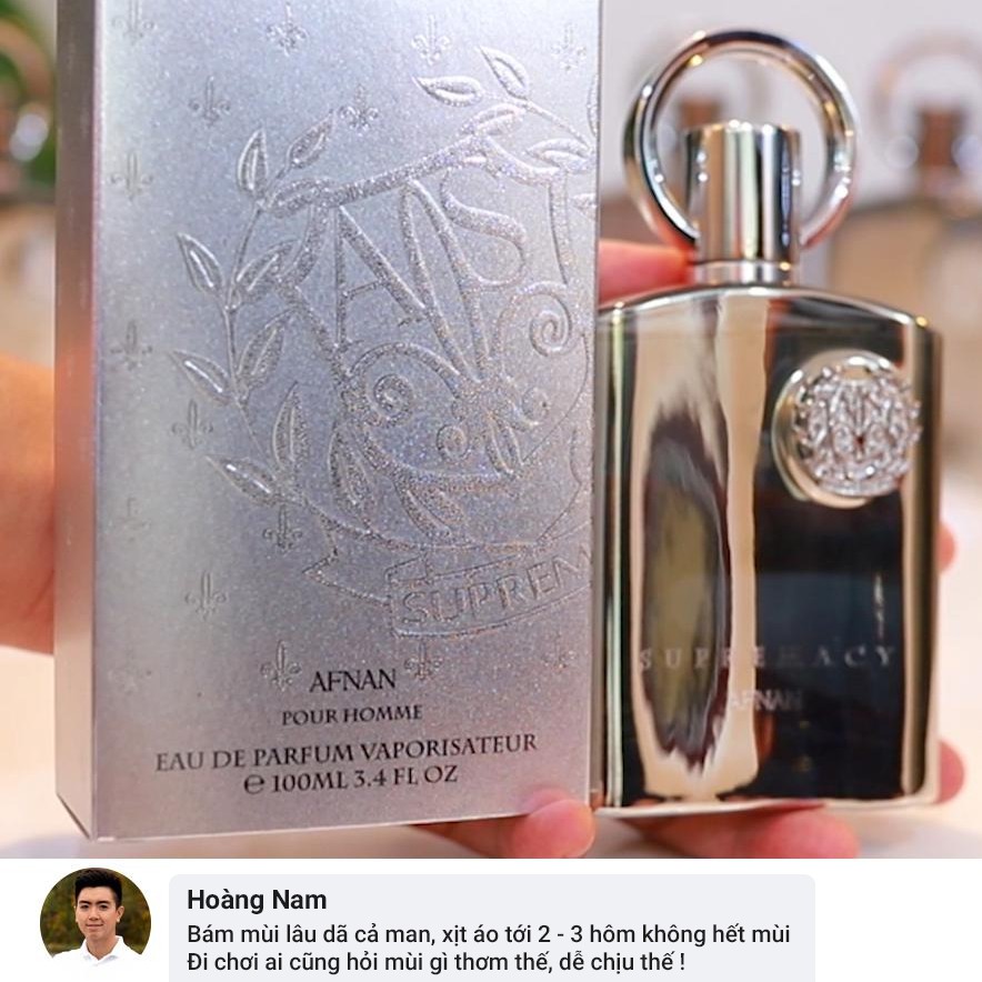 Nước Hoa Afnan Supremacy Silver Dung Tích 10ml Cho Nam | BigBuy360 - bigbuy360.vn
