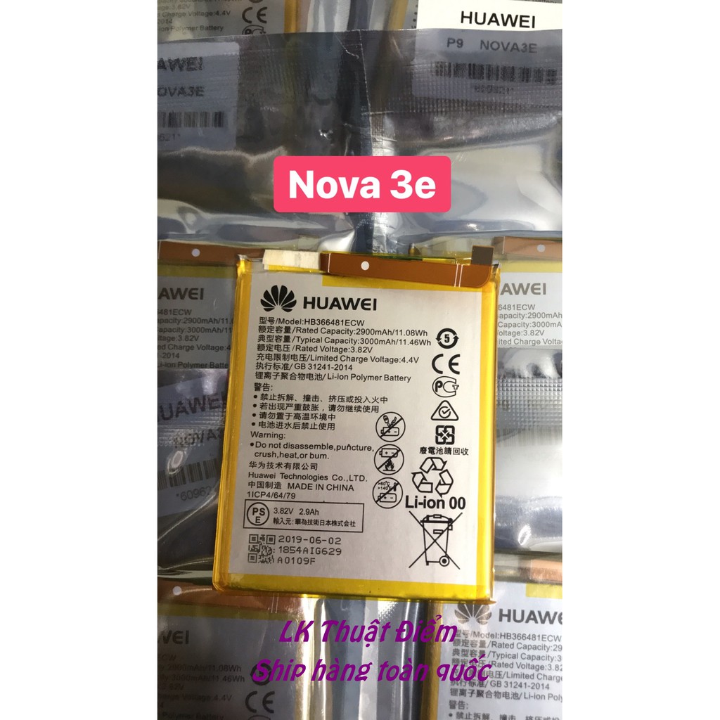 PIN NOVA 3E HUAWEI