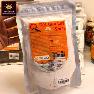 Bột gạo lứt sạch Quy Nguyên - Thầy Tuệ Hải (220g)