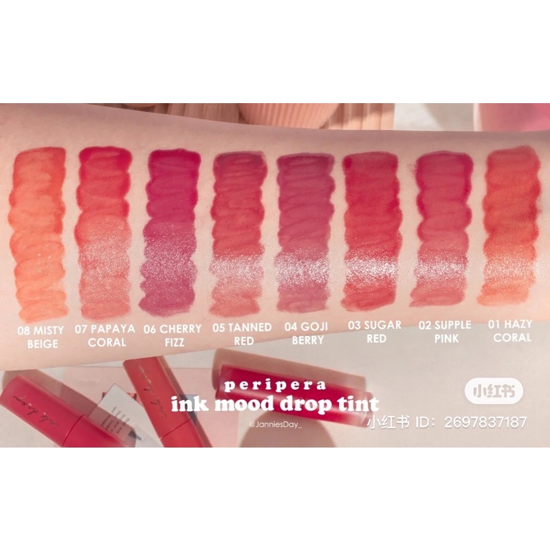 Son Tint Bóng PERIPERA INK MOOD DROP TINT 4g