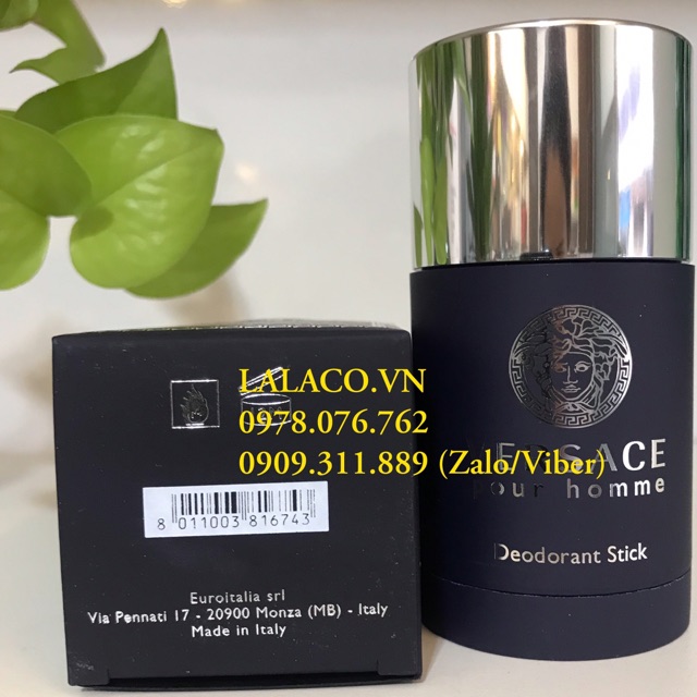 Lăn khử mùi nước hoa Versace Pour Homme 75ml