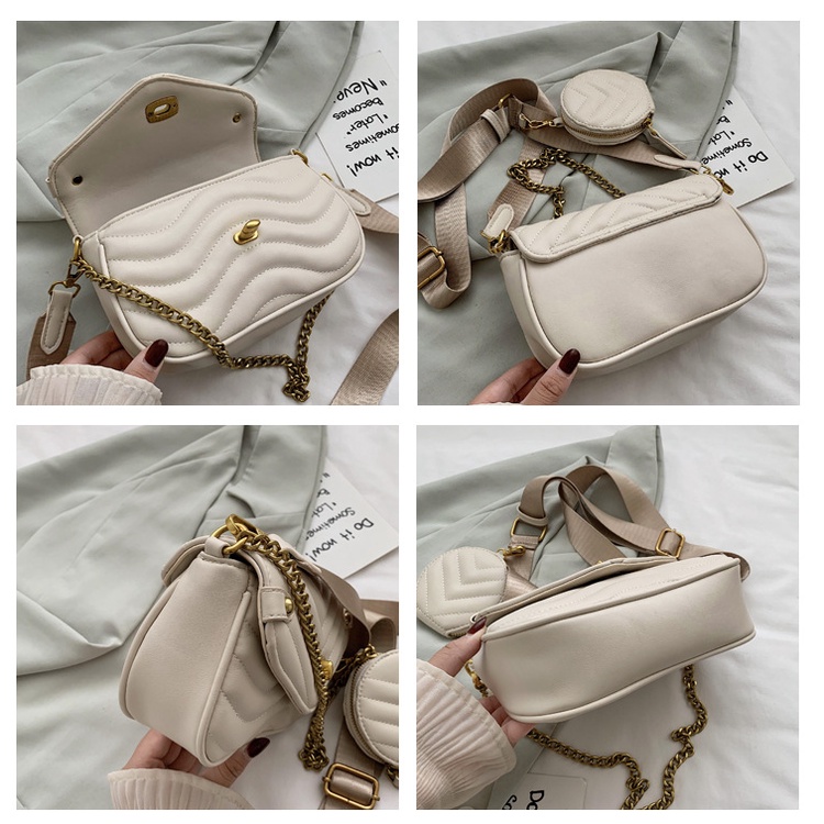 Túi Đeo Chéo Thêu Họa Tiết Mới Thời Trang Mùa Hè 2022 Cho Nữ