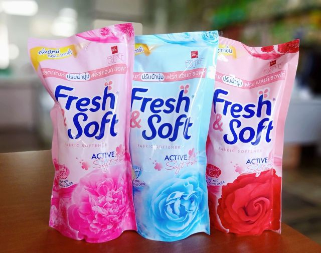 Sỉ - Thùng 24 túi nước xả Fresh Soft