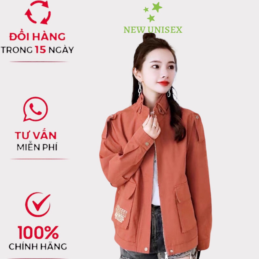 Áo Khoác Kaki Nữ 2 Lớp Phối Túi Hộp Sang Chảnh Quý Phái Đẹp Mê Ly Hot Trend