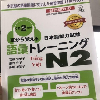 Thẻ học từ vựng mimikara N2 như hình