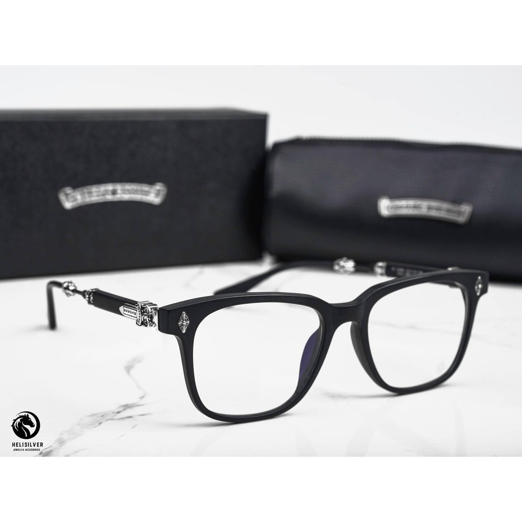 KÍNH CẬN CHROME MẮT KÍNH UNISEX NAM NỮ CHỐNG UV400 THỜI TRANG SÀNH ĐIỆU HOT TREND | BigBuy360 - bigbuy360.vn