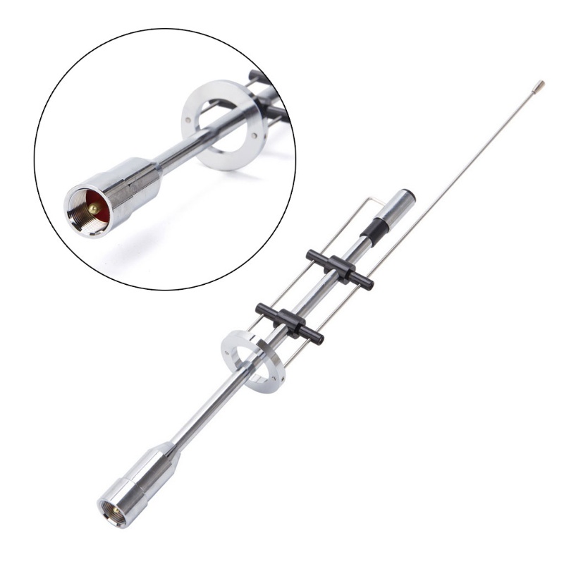Ăng Ten Băng Tần Kép Chống Nước CBC-435 UHF VHF 145 / 435MHz Cho Xe Hơi