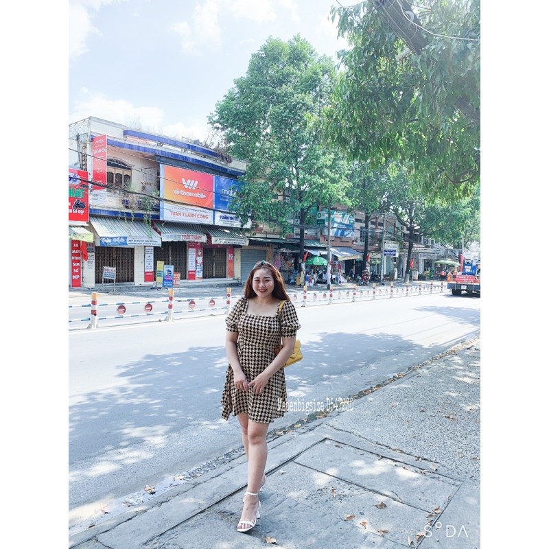 #BIGSIZE ĐẦM CỔ U TAY PHỒNG | BigBuy360 - bigbuy360.vn