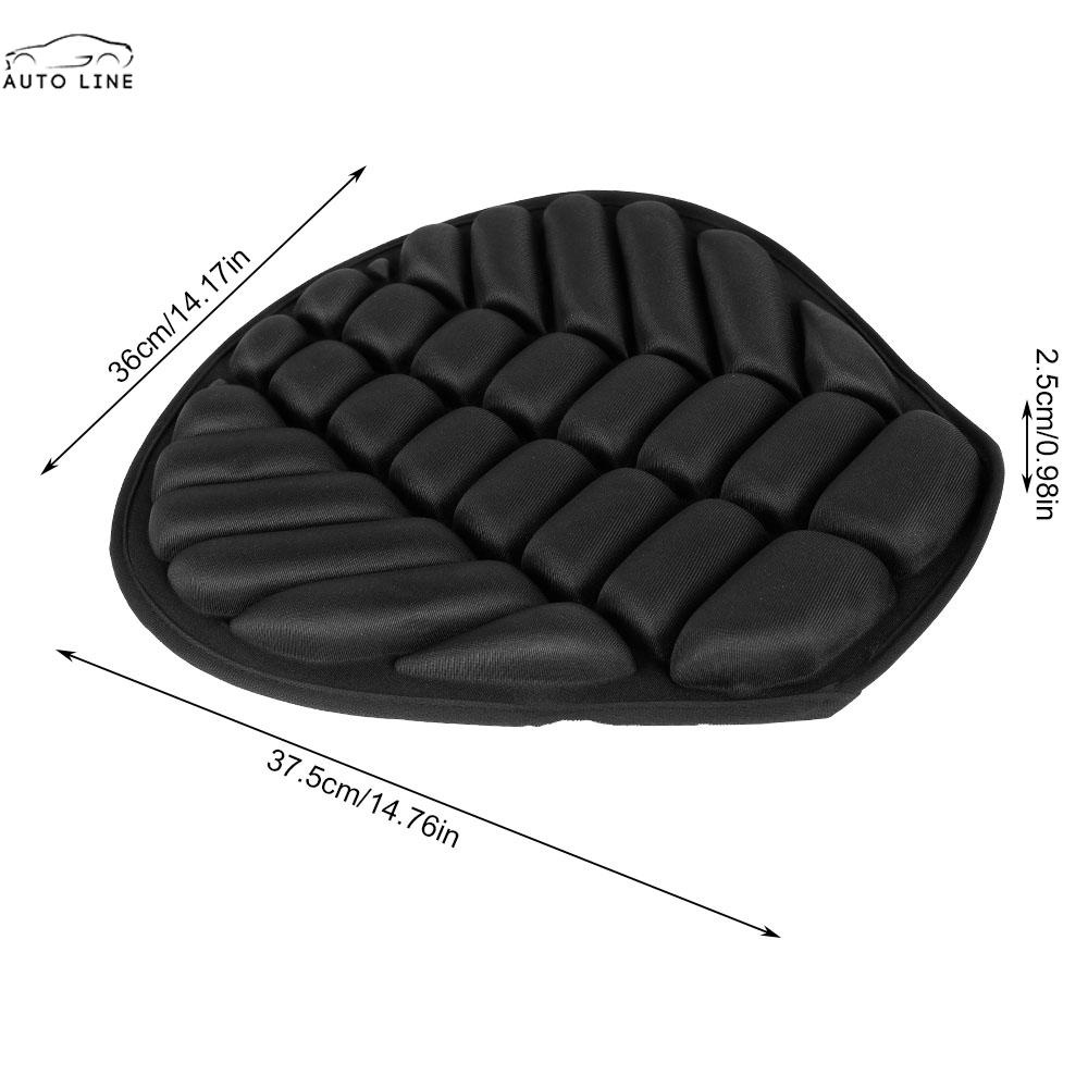 Đệm Ngồi 3D 14.76X14.17 '' Giảm Áp Lực Dành Cho Xe Mô Tô Cruiser Touring SHOPCYC1109